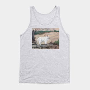 The legend of Crisco the Table Rock Lake goat Tank Top